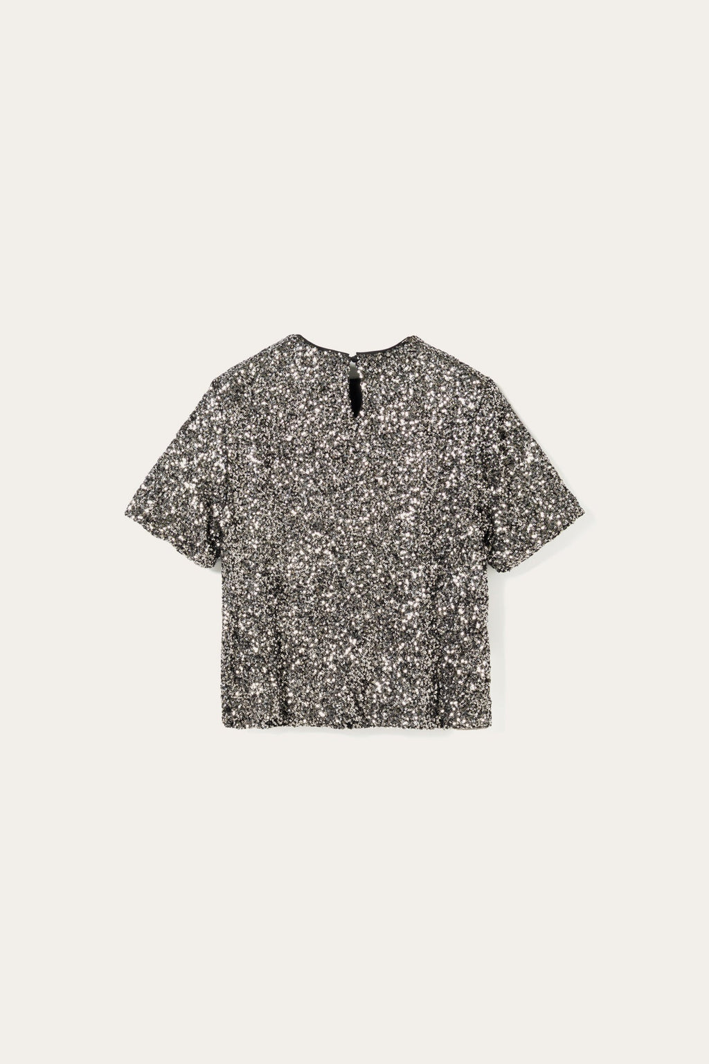 N-Mera SS Top Black Silver
