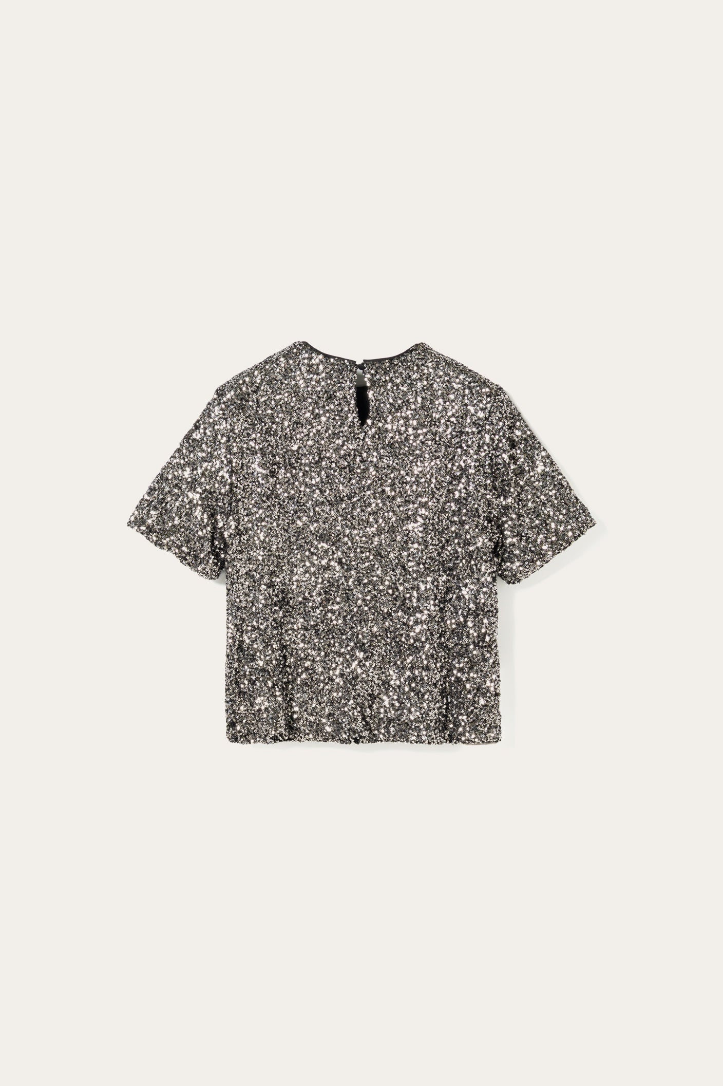 N-Mera SS Top Black Silver