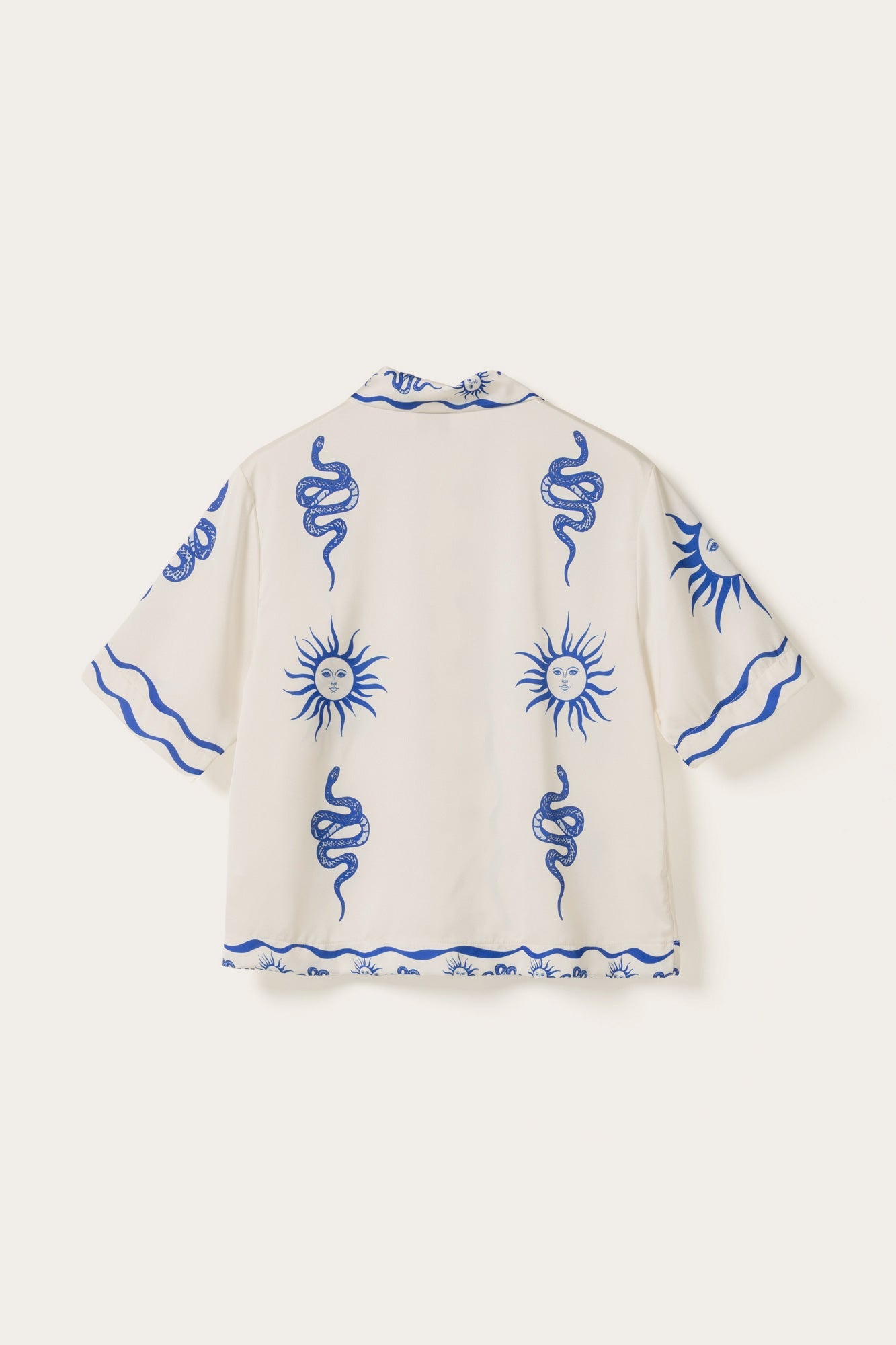 Kealy Shirt Chana Blue Print