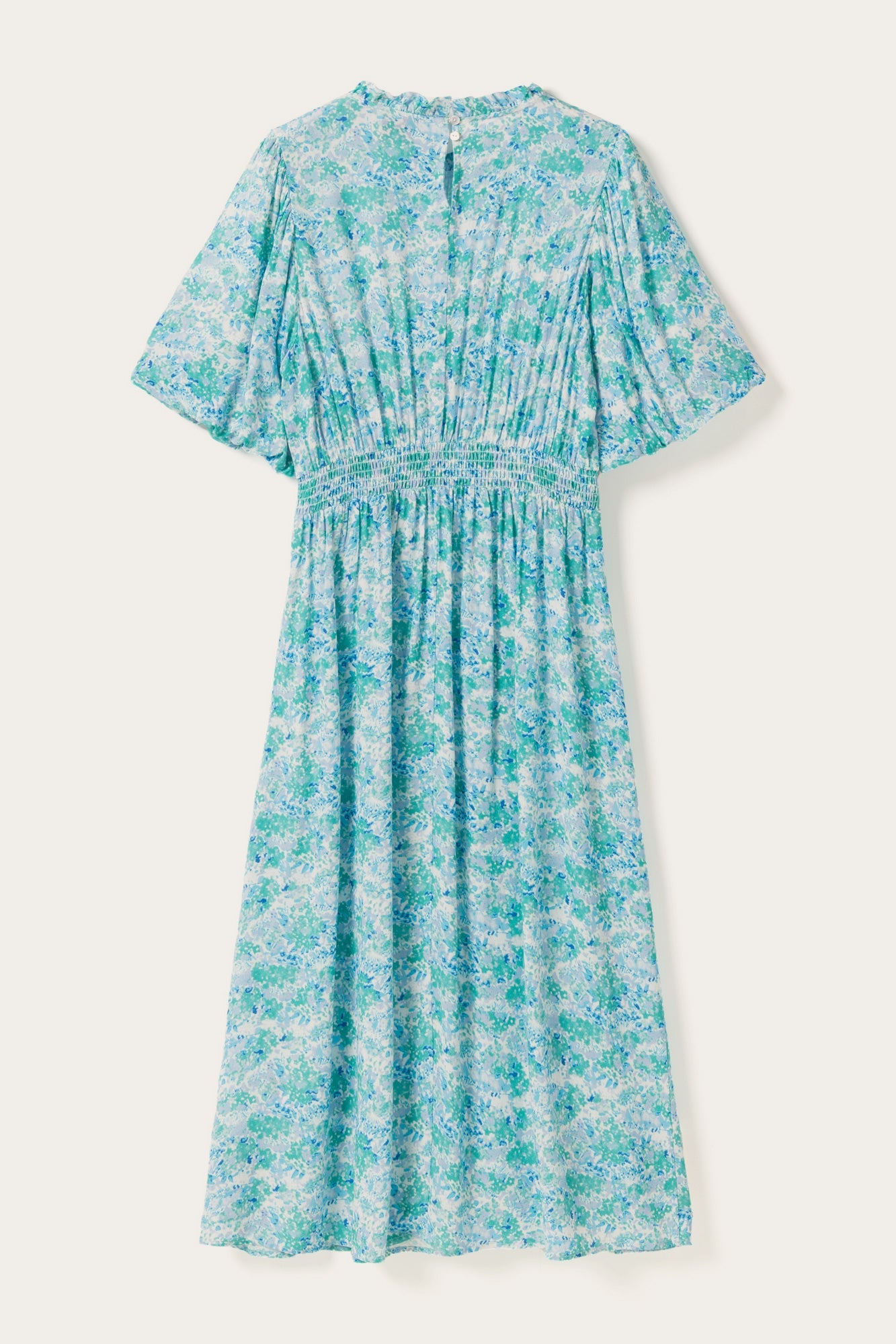 Ruth Dress Cindy Blue Print