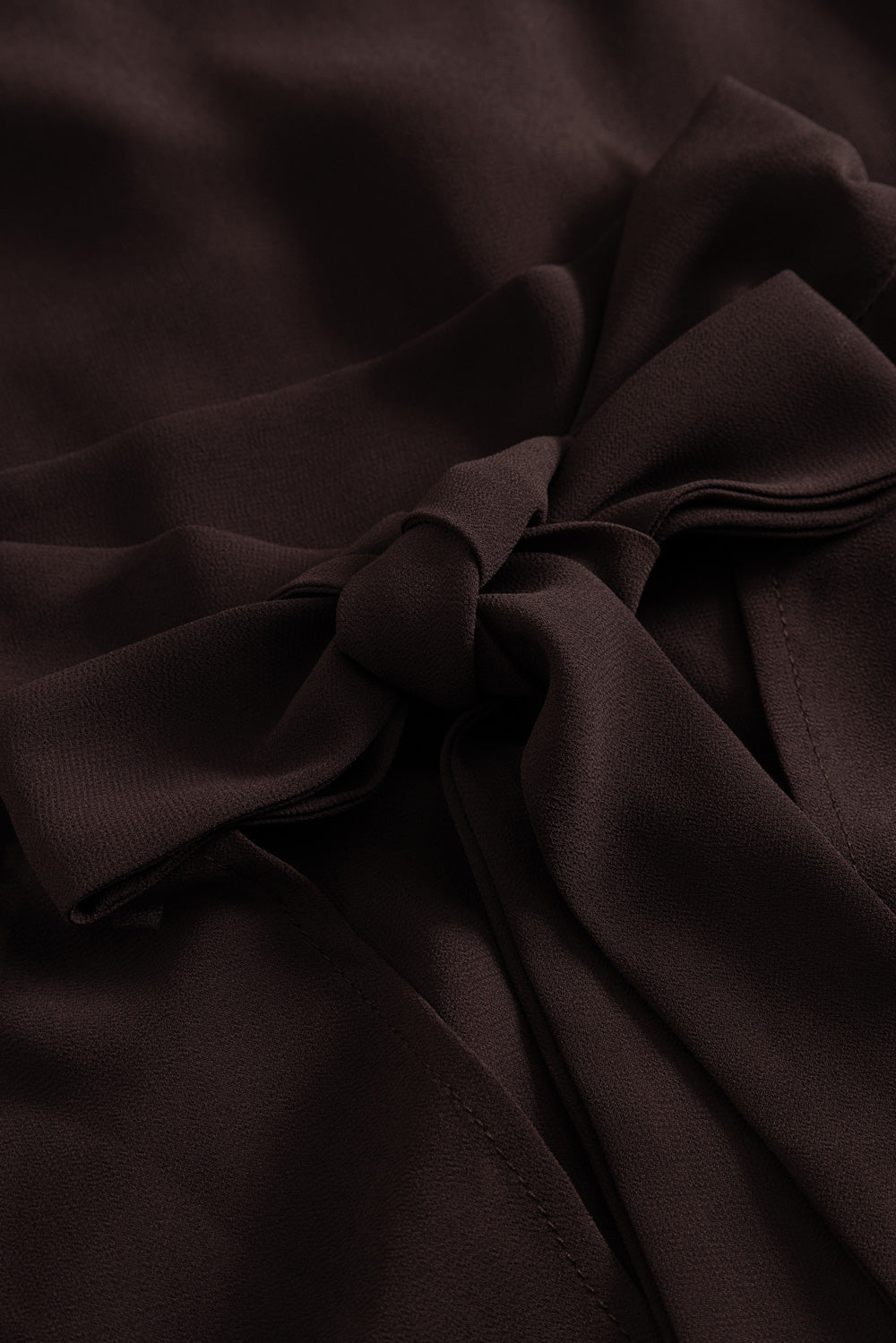 N-Latania Long Dress Chocolate