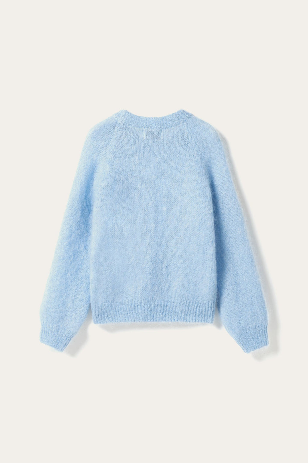 N-Latora Mohair Knit Baby Blue