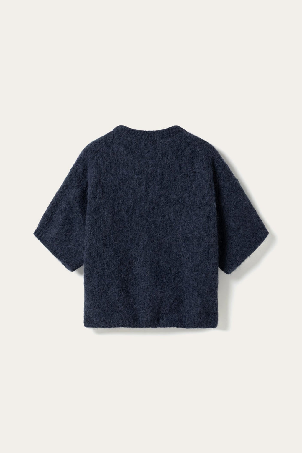 N-Kae SS Knit Cardigan Navy