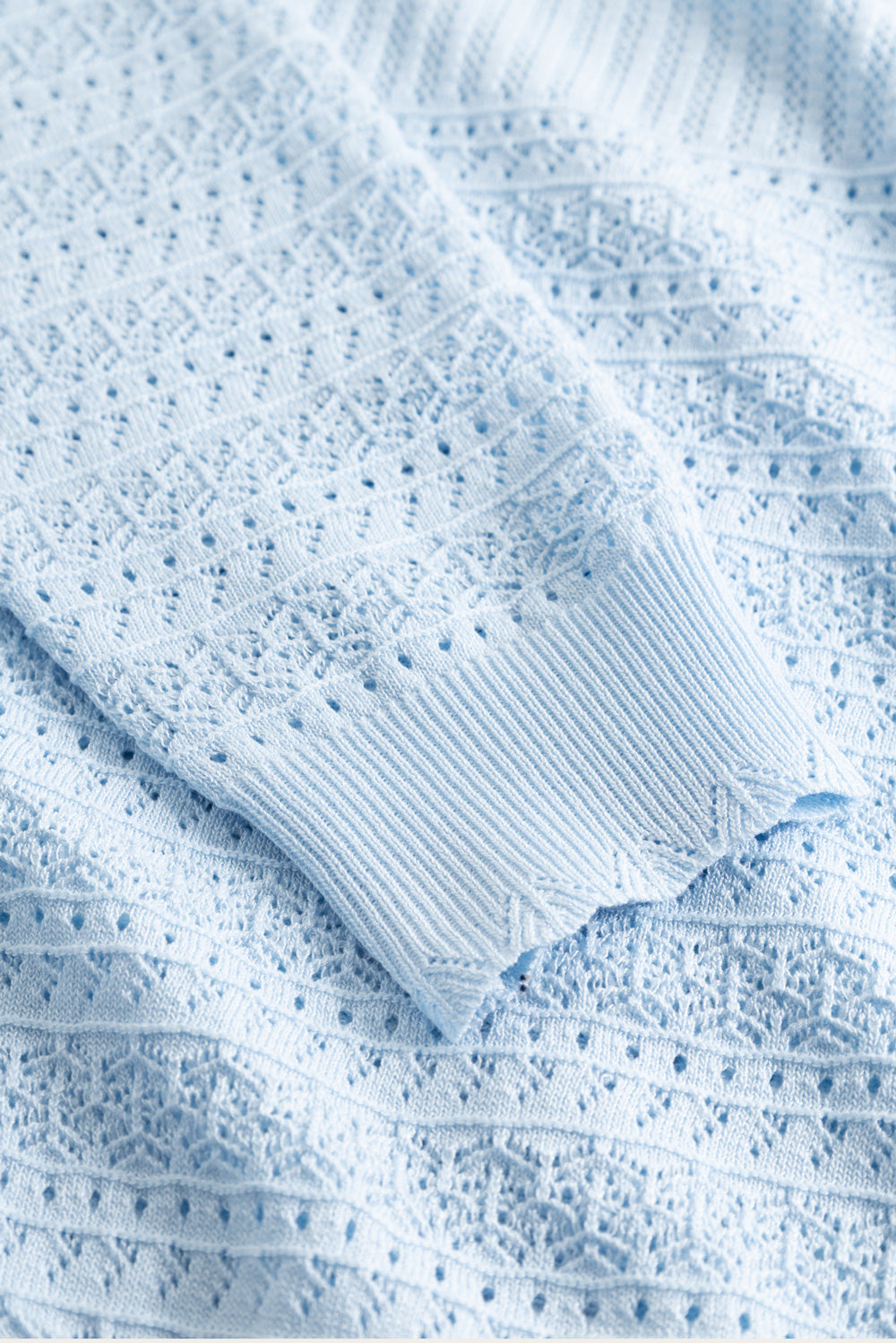 N-Margrit Knit Cardigan Light Blue