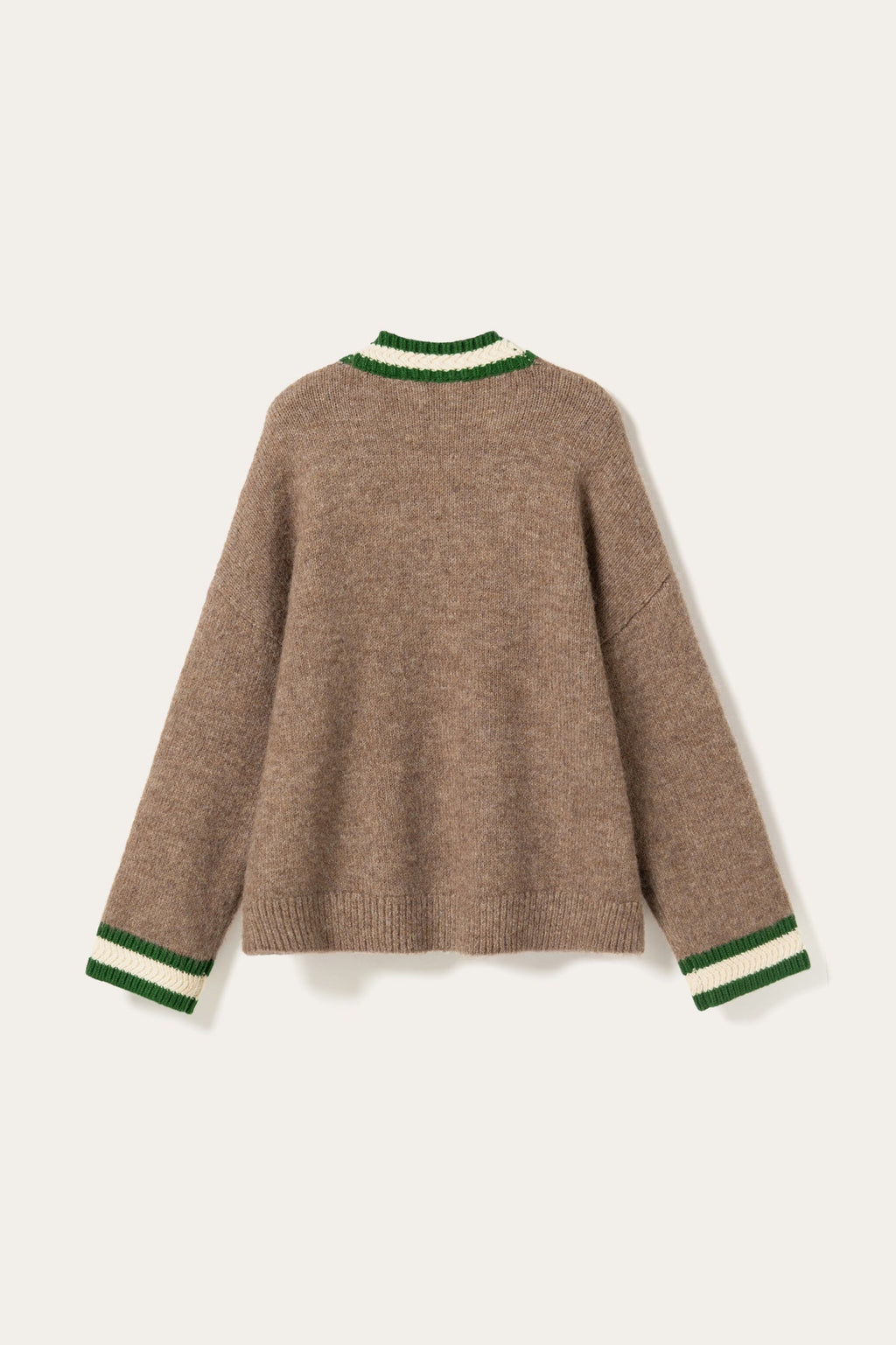 N-Nalia Knit Cardigan Sand Melange