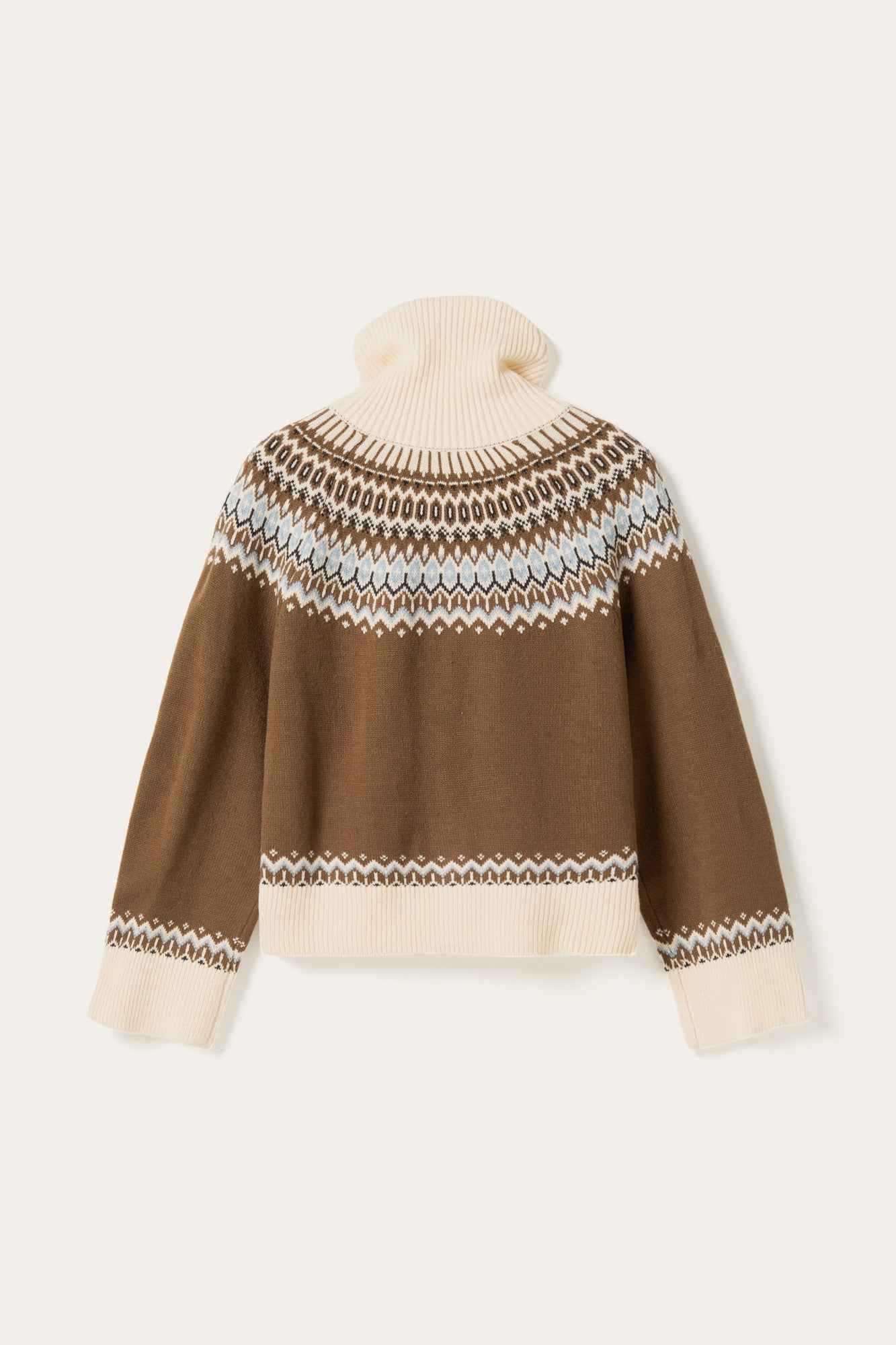 N-Marcenia Knit Cardigan Brown Mix
