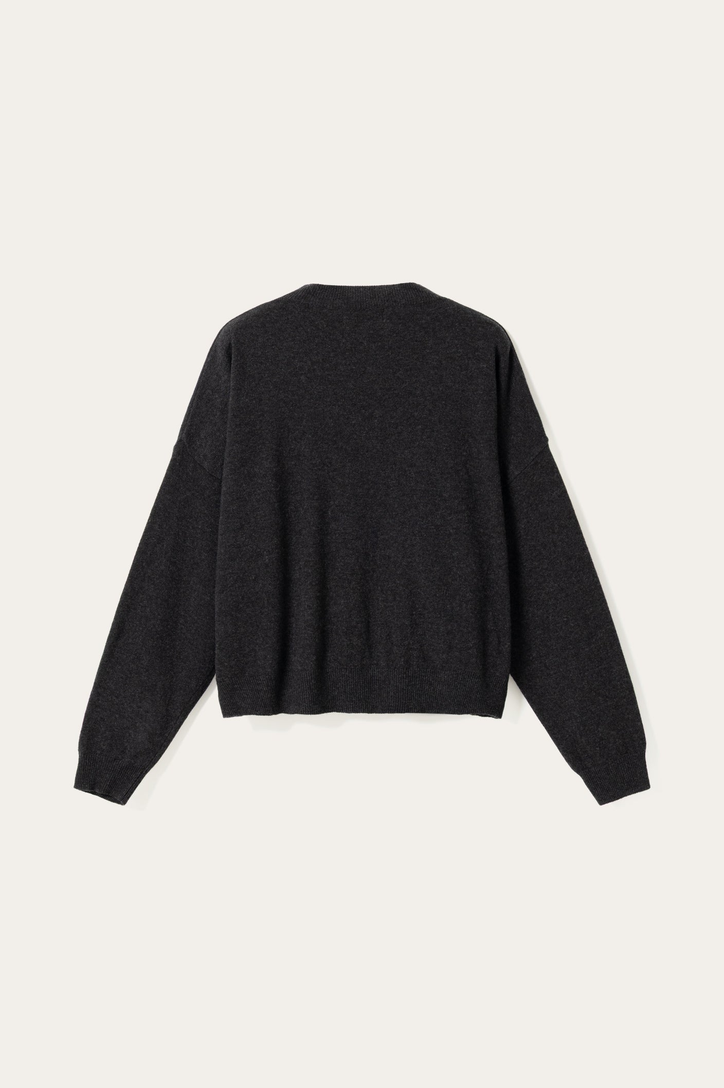 N-Marly Knit Dark Grey Melange