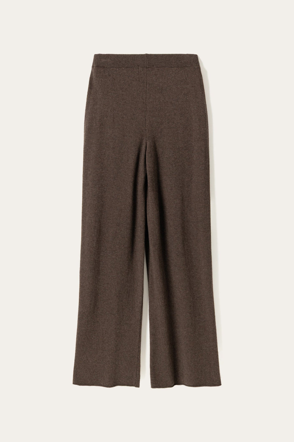 N-Melodee Knit Pants Brown Melange