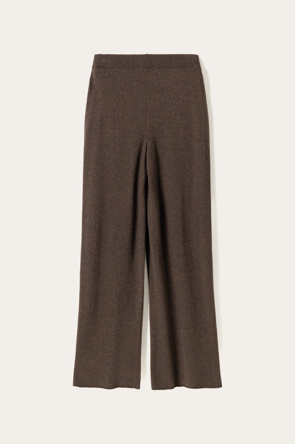 N-Melodee Knit Pants Brown Melange