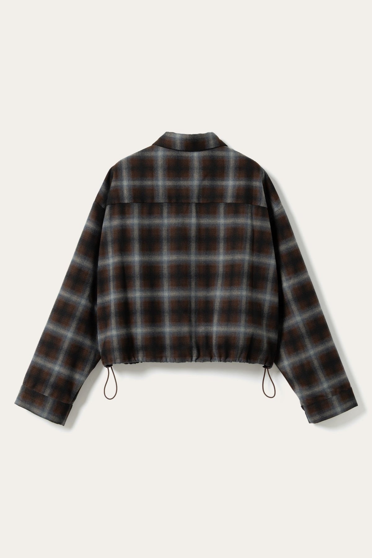 N-Nila Shirt Danne Brown Blue Check