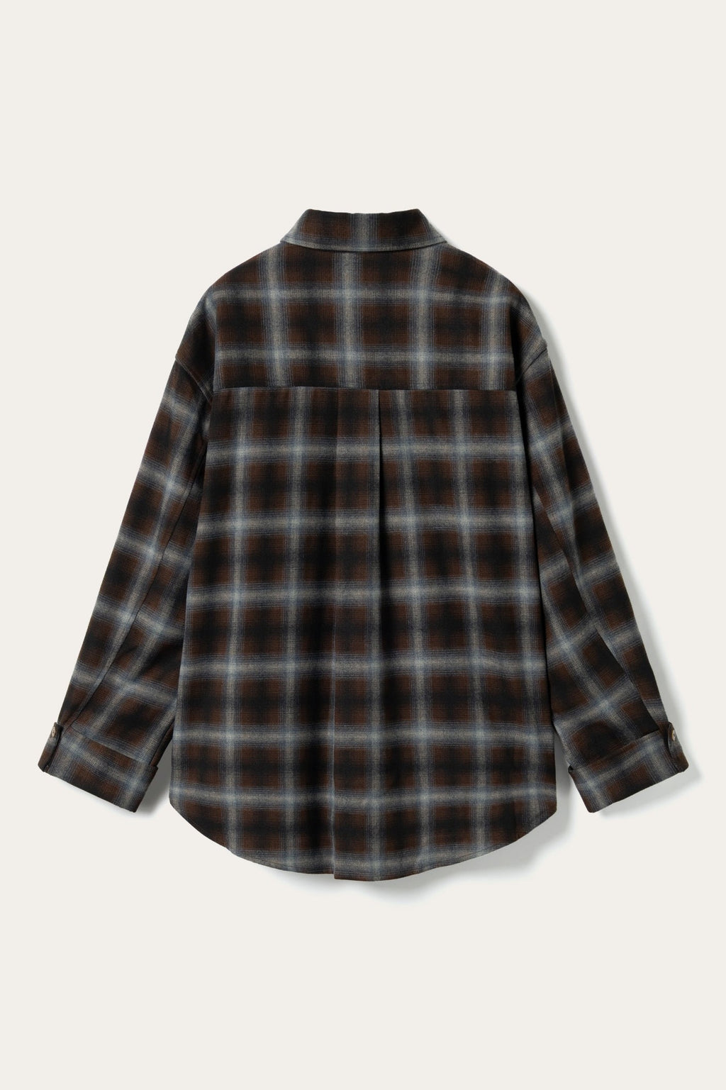 N-Marlon Shirt Danne Brown Blue Check