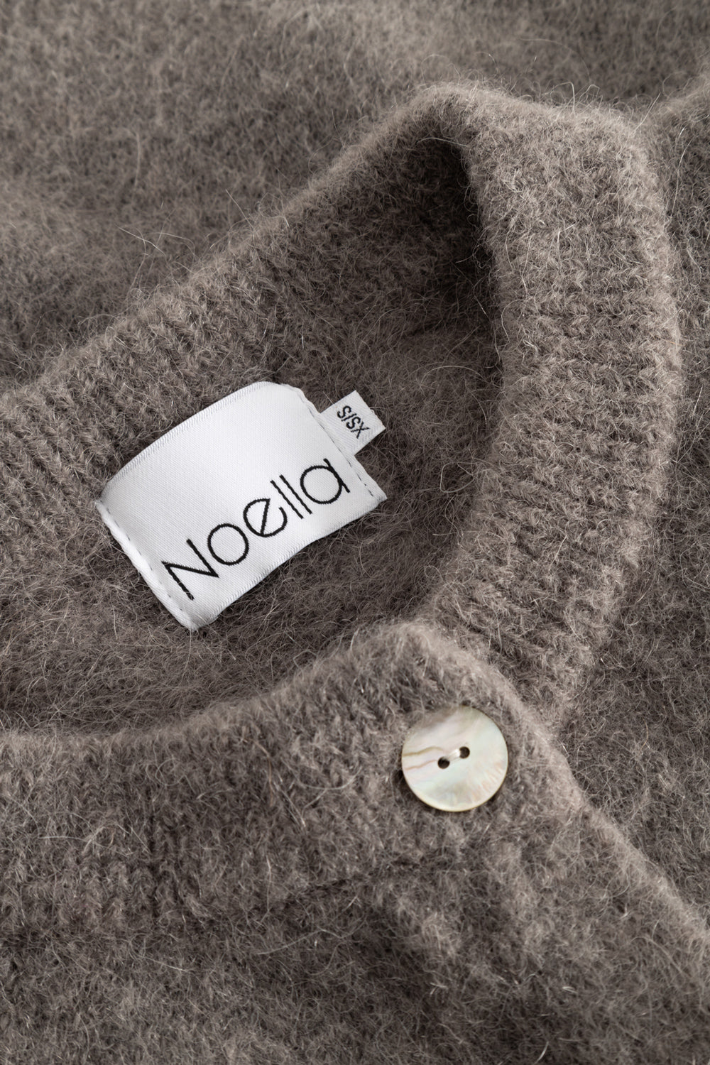 Kae SS Knit Cardigan Coffee