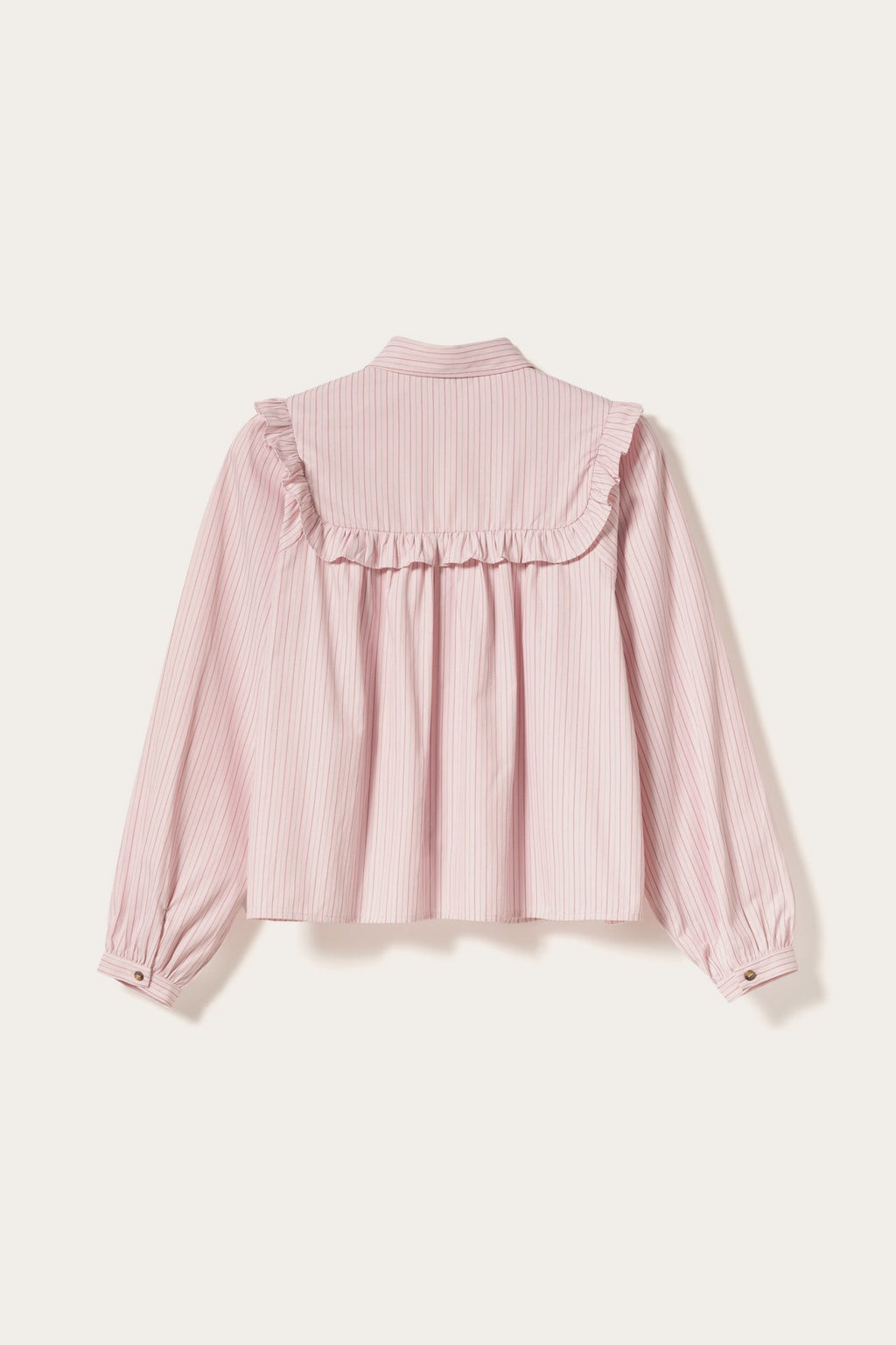 N-Mikayla Blouse Donnie Blush Stripe