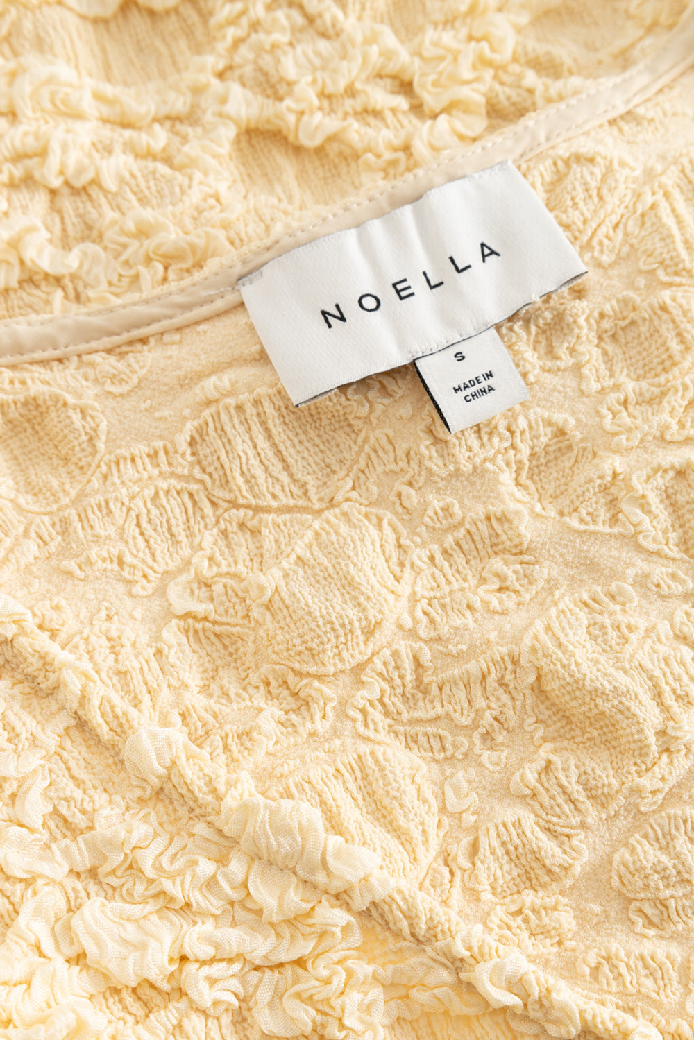 N-Mykah Top Butter Yellow
