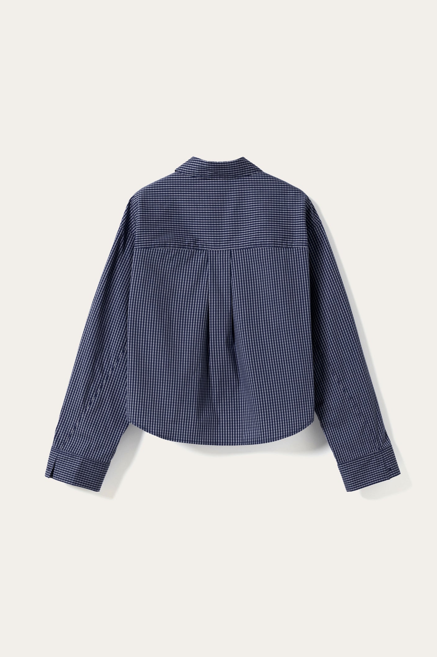 N-Marlon C Shirt Davy Navy Check