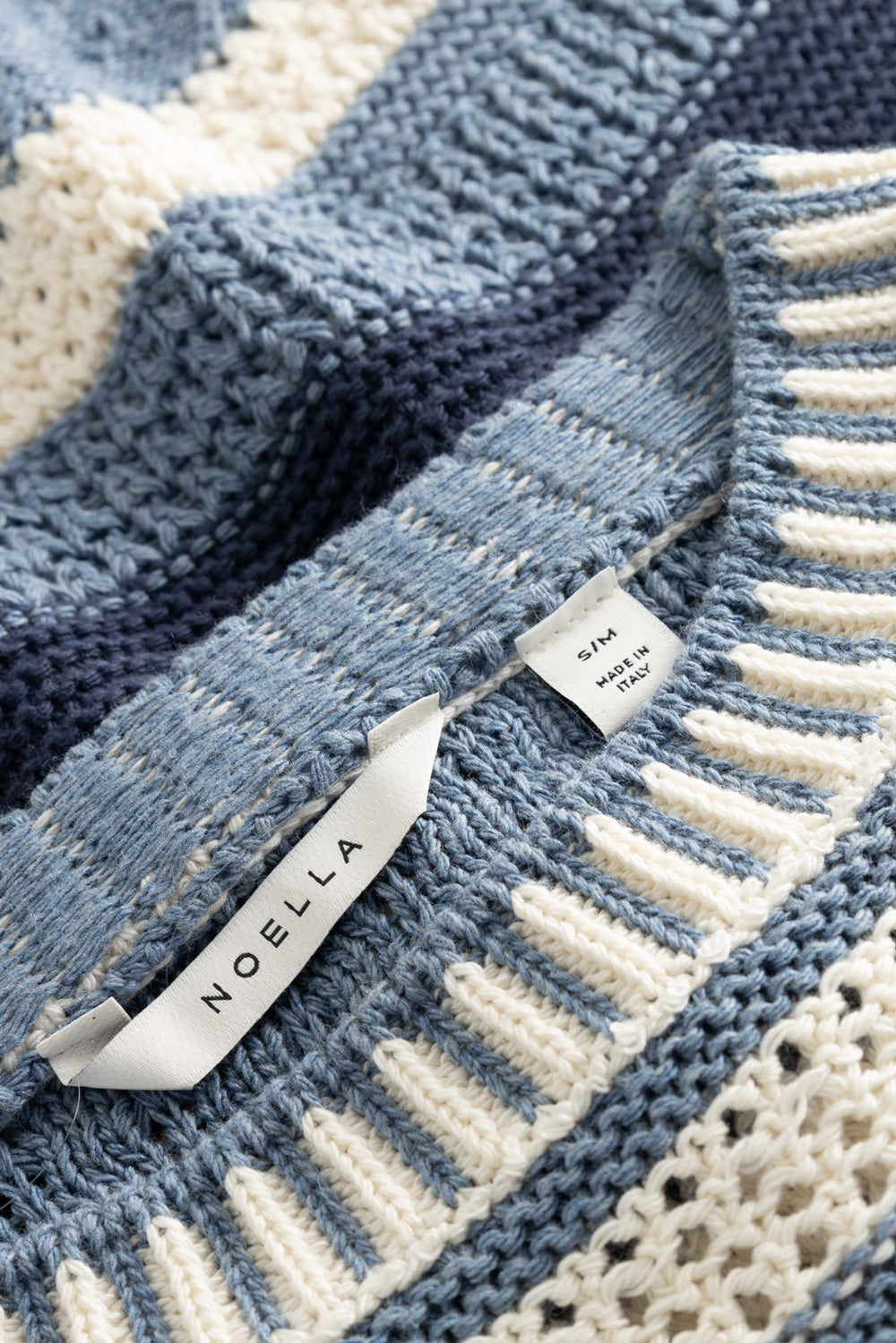 N-Marian Knit Daya Blue Stripe