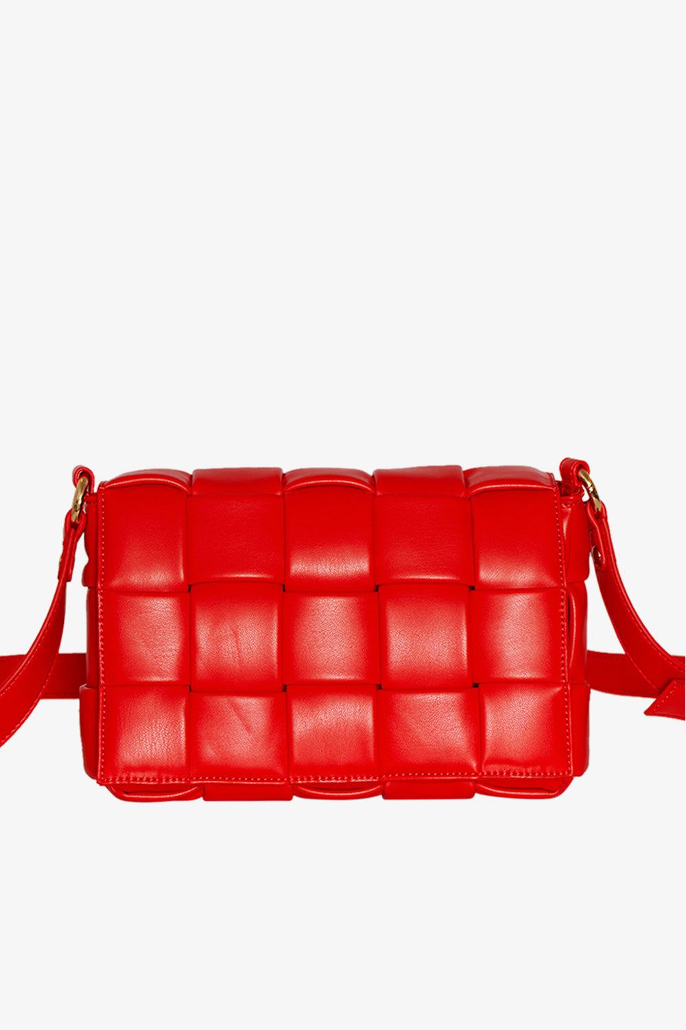 Noellas Brick Bag Red. Køb Tasker hos www.noellafashion.dk