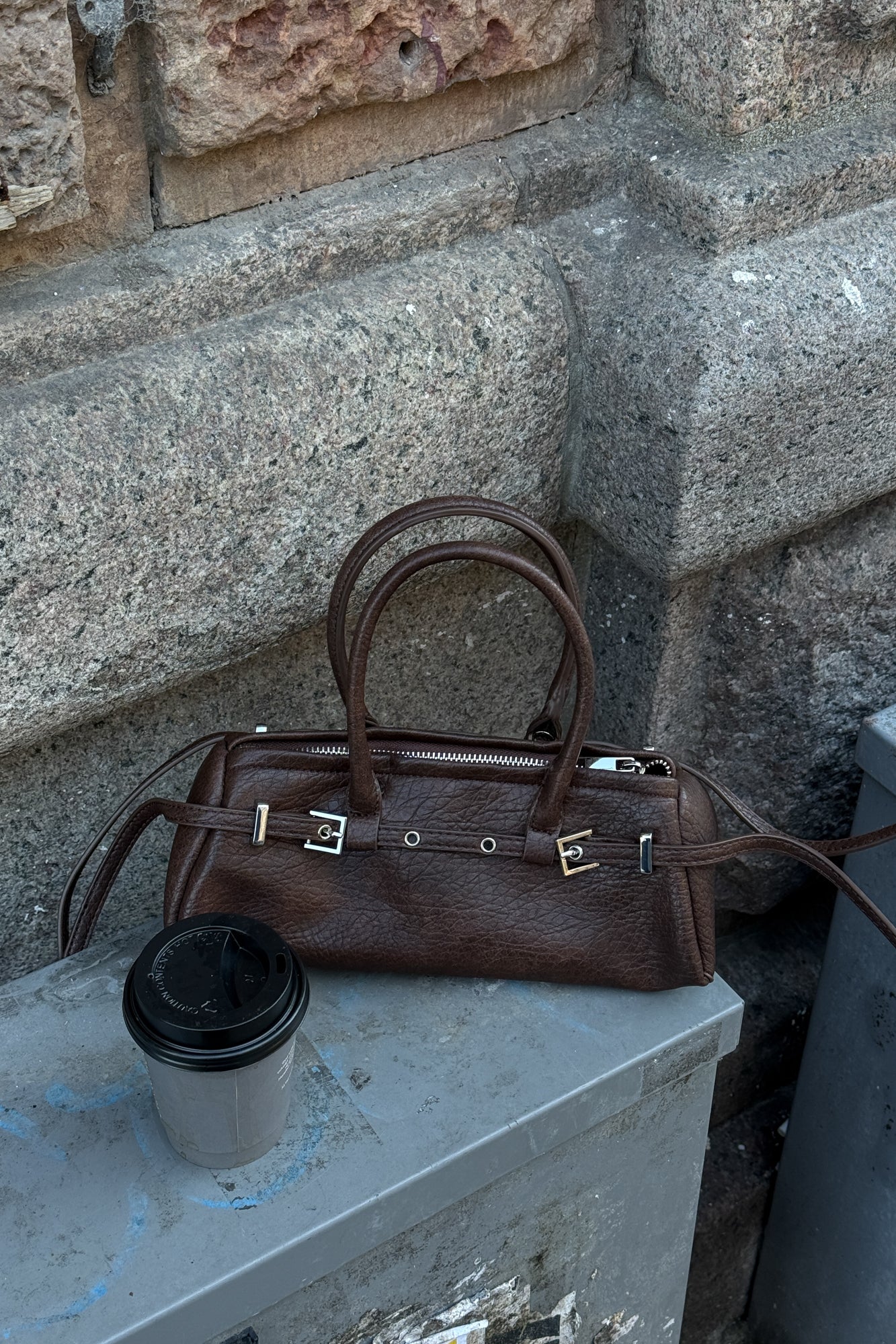 Murphy Bag Washed Grey