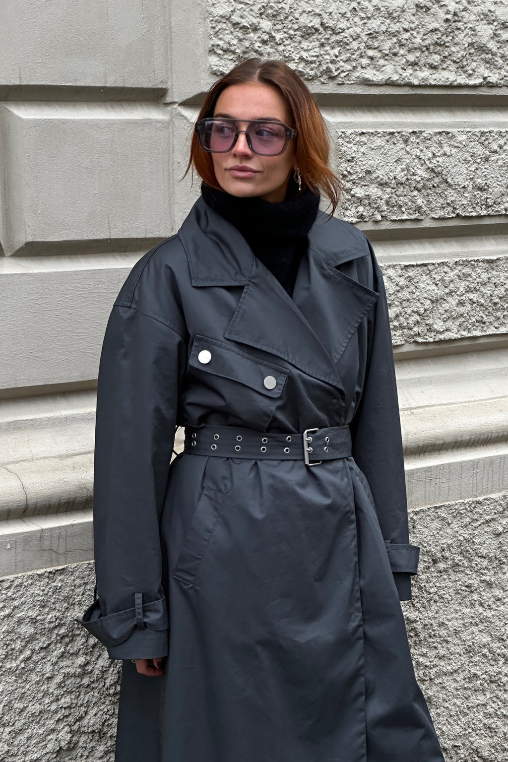 Kenadee Coat Asphalt Grey