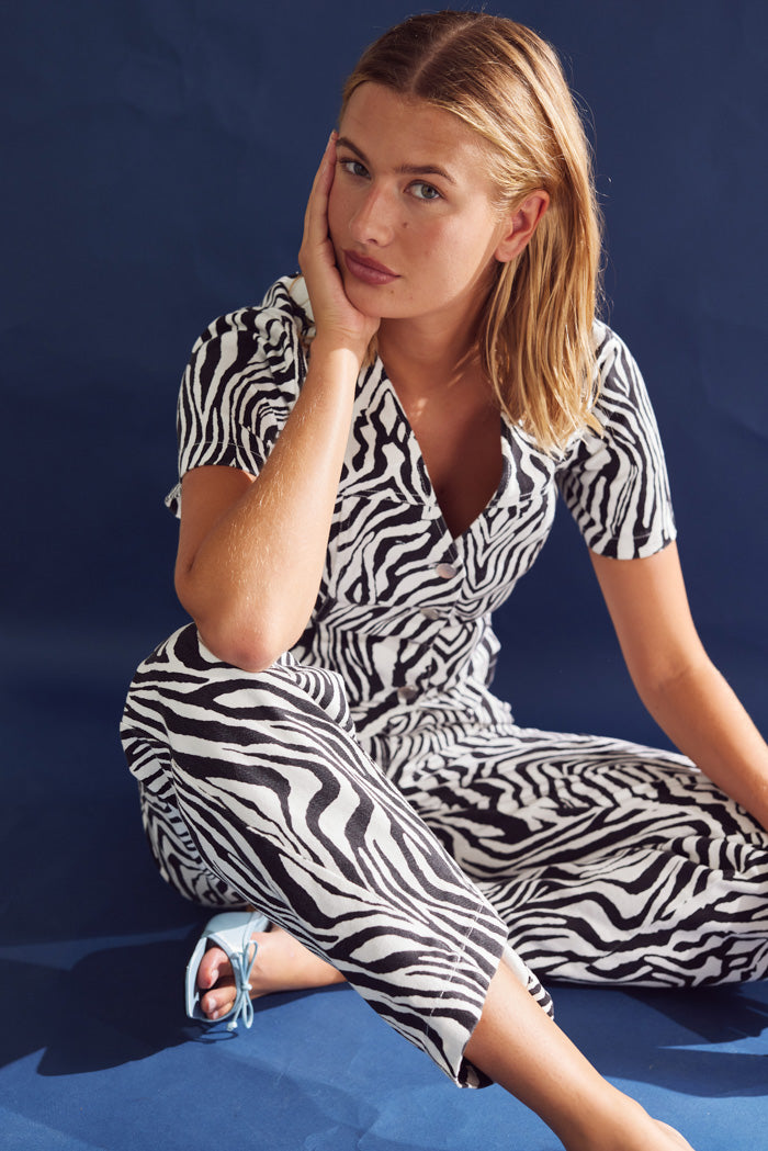 Stormina Blouse Taleah Zebra print