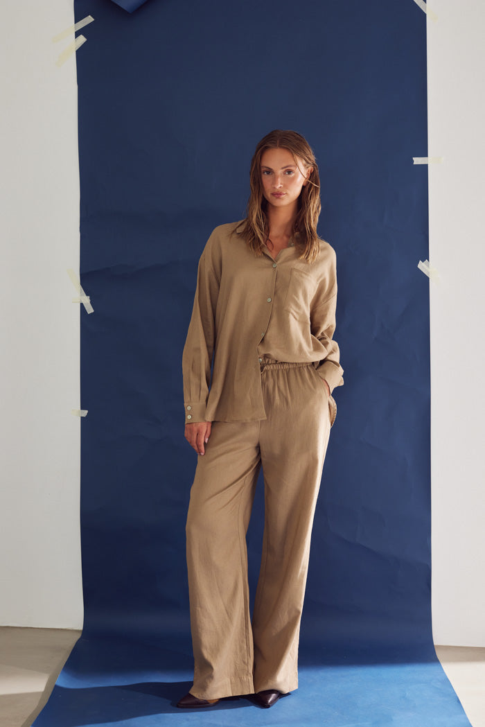 Samira Pants Timber Brown