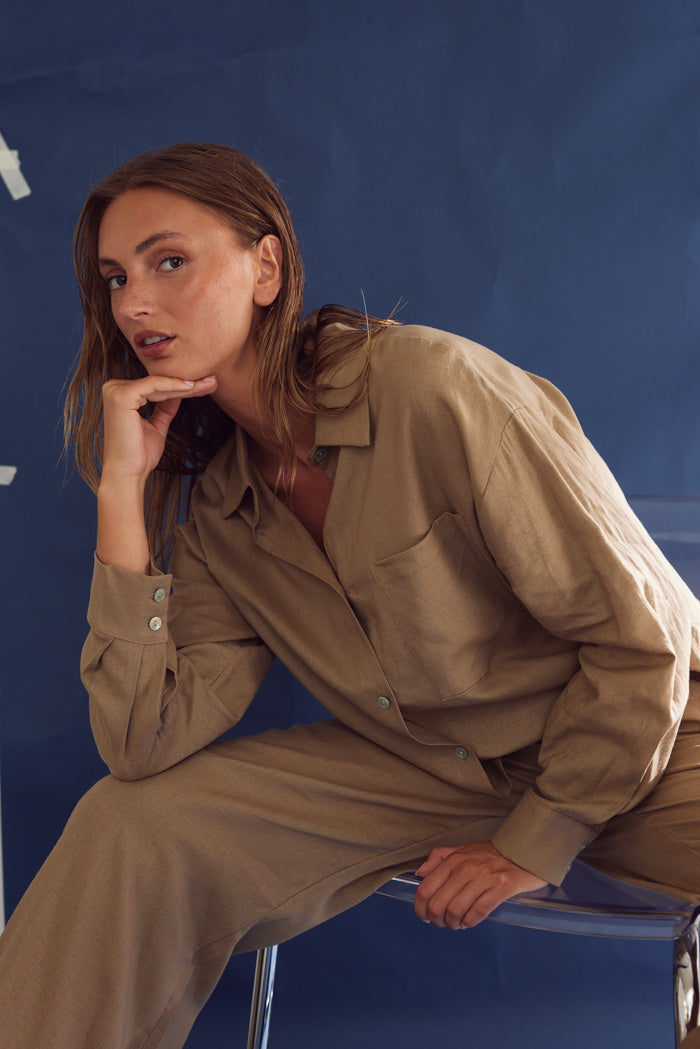 Lakelynn Shirt Timber Brown