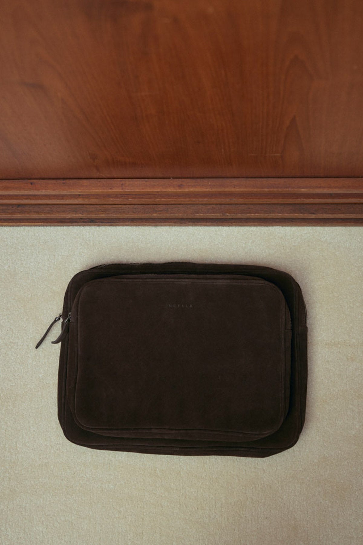 N-Mareen 13'' Laptop Sleeve Chocolate