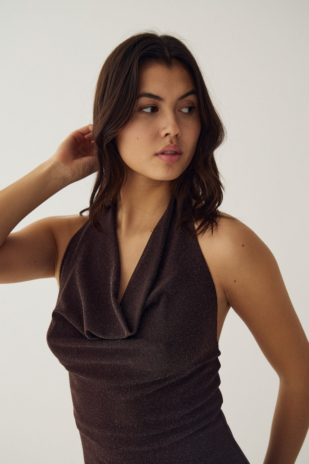 N-Margy Dress Chocolate