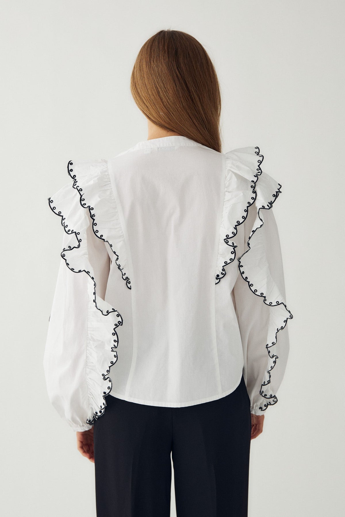 N-Lorrin Blouse White