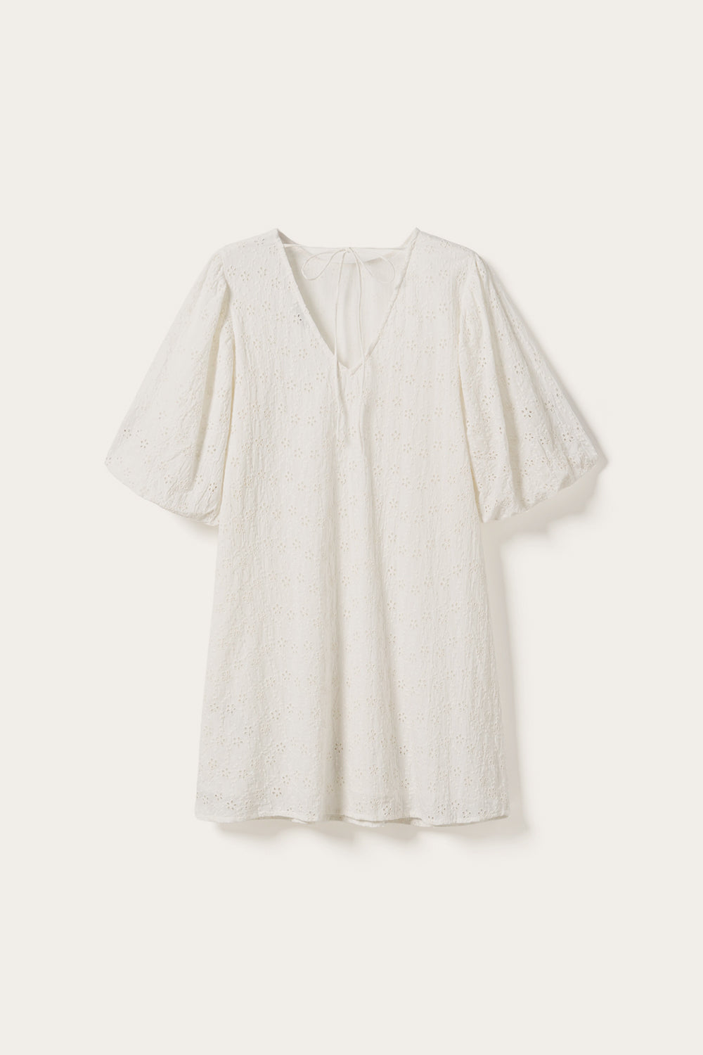 N-Pastis Short Dress White