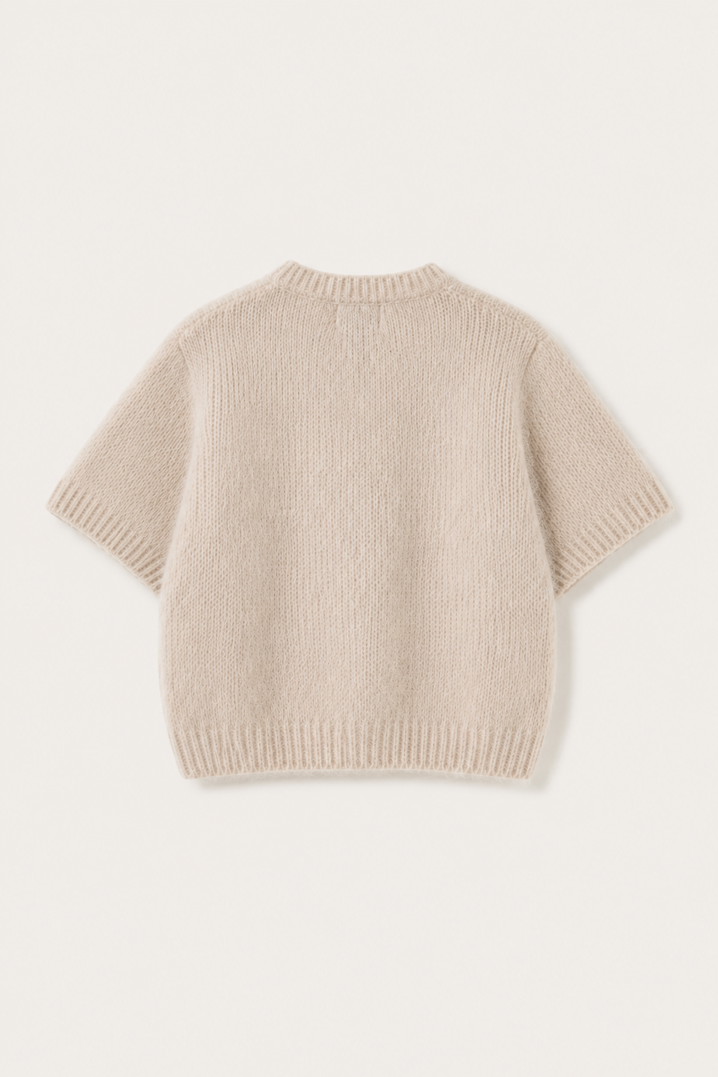 N-Kae SS Knit Cardigan Oyster