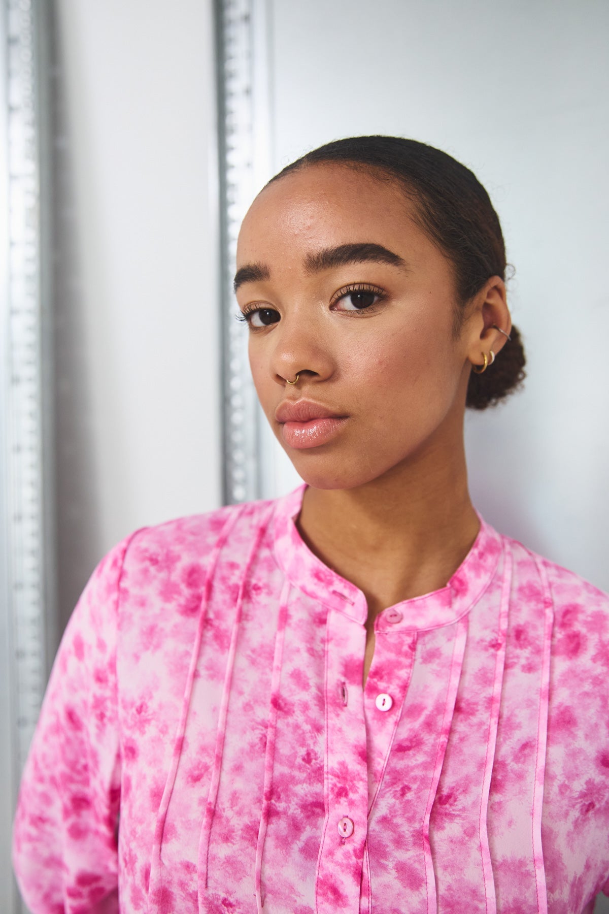 Imogene Dress Trudy Pink Print