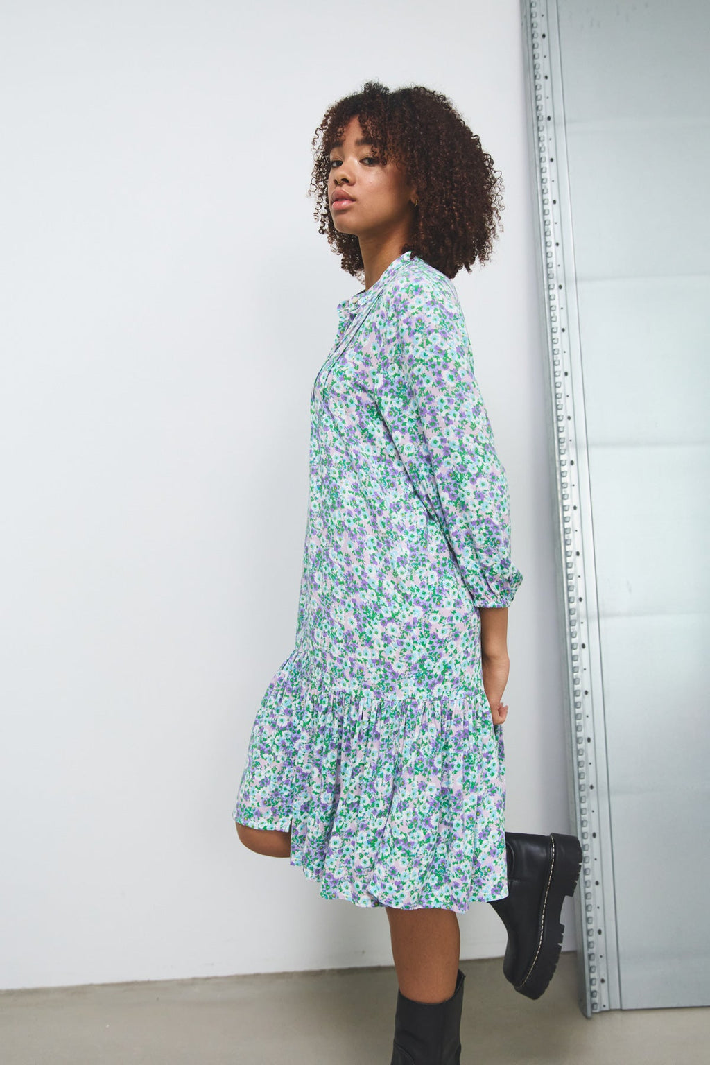Imogene sh. Dress Lavender Flower