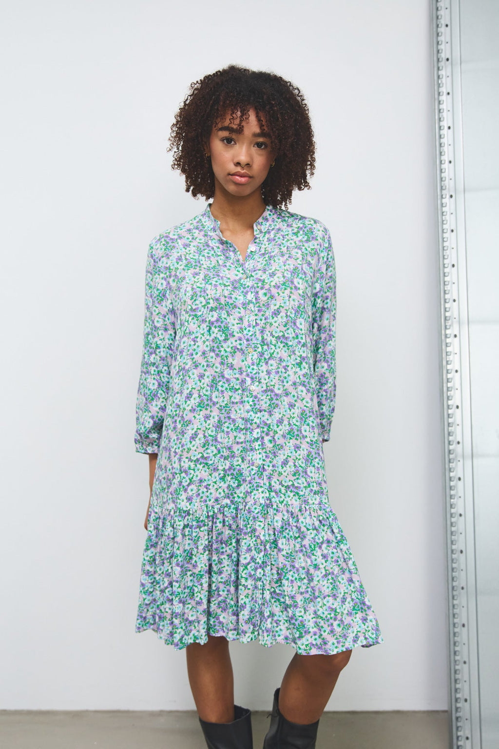 Imogene sh. Dress Lavender Flower