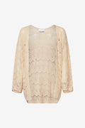 Laney Knit Cardigan Ivory
