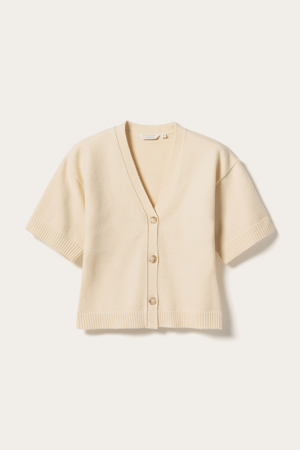 N-Lenyx SS Knit Ivory – Noellafashion.com